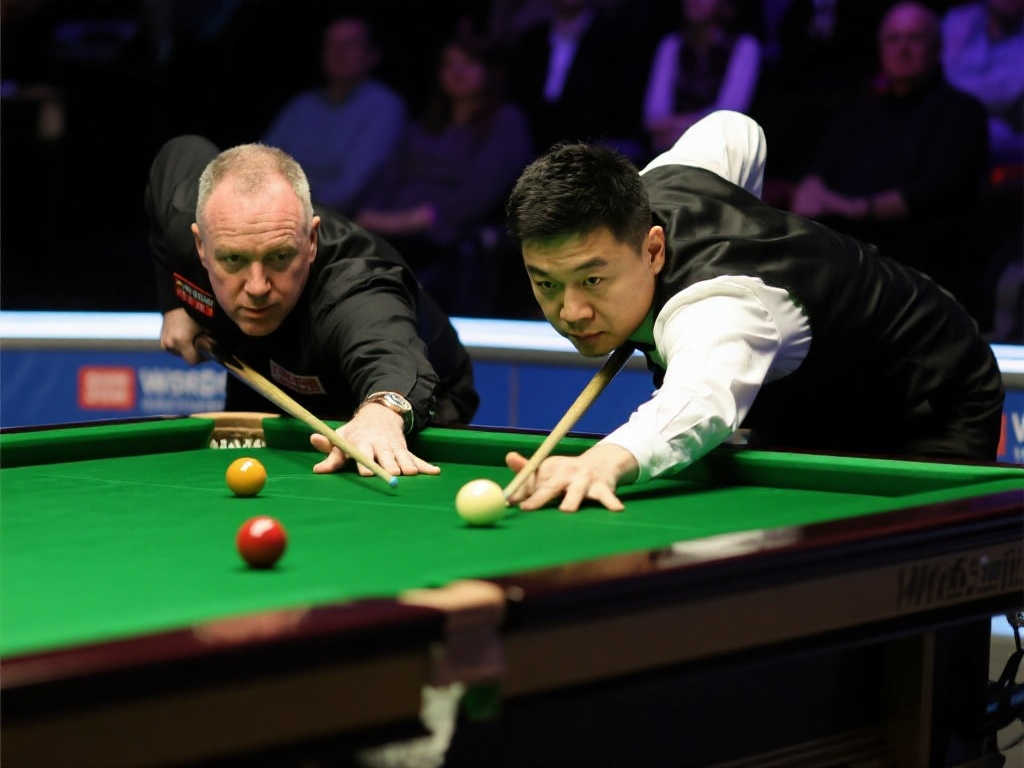 惊心动魄！斯诺克世锦赛：希金斯与肖国栋二阶段战平8-8，决胜阶段17点上演