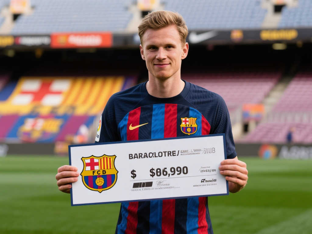 加泰电台揭秘:德容未来4年薪资总额高达九千万 加泰电台揭秘:德容未来4年薪资总额高达九千万